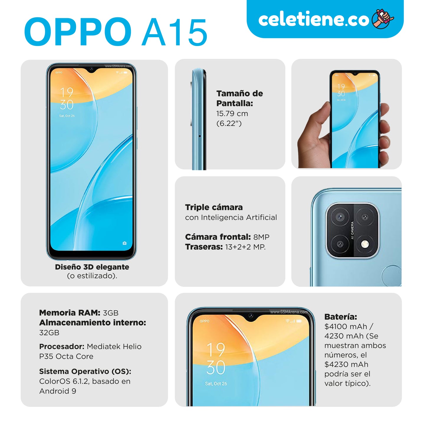 Oppo A15