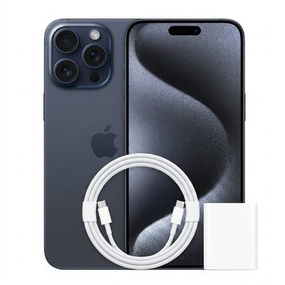 iPhone 15 Pro Max + cargador