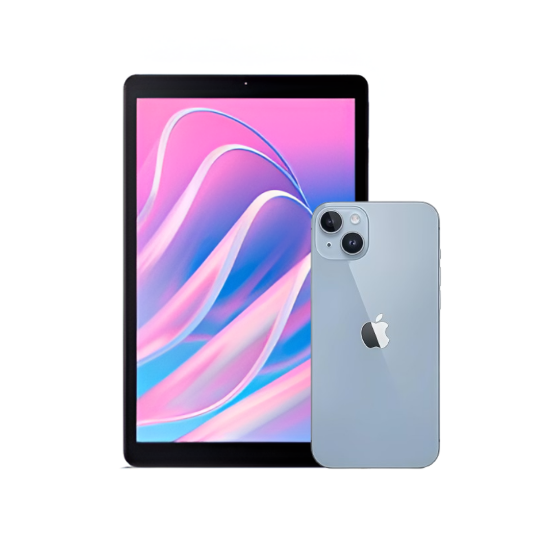 iPhone 14 Plus + Tablet