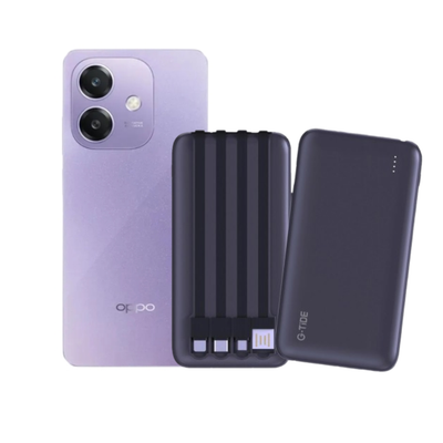 Oppo A40 + power bank