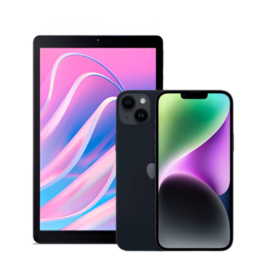 iPhone 14 Plus + Tablet