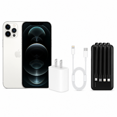 iPhone 12 Pro Max + Cargador Completo + PowerBank